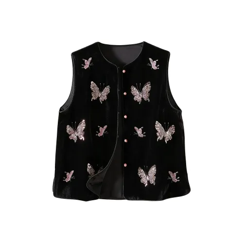 AURORA DIARY Новый китайский стиль Жилет Женские