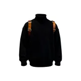 Черный с флисовой подкладкой