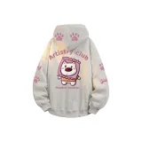 Бело-серый вереск (флисовая подкладка)