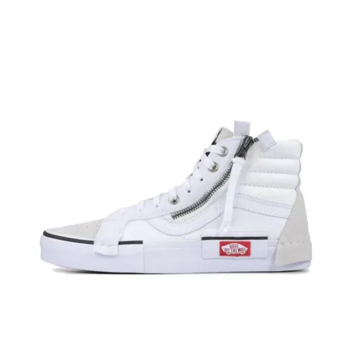 VANS SK8 Vault Износостойкие и Легкие Высокие Кроссовки для скейтбординга Унисекс Черный Белый