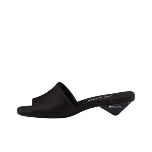 PRADA Слипоны 3,5 см Женские Черные