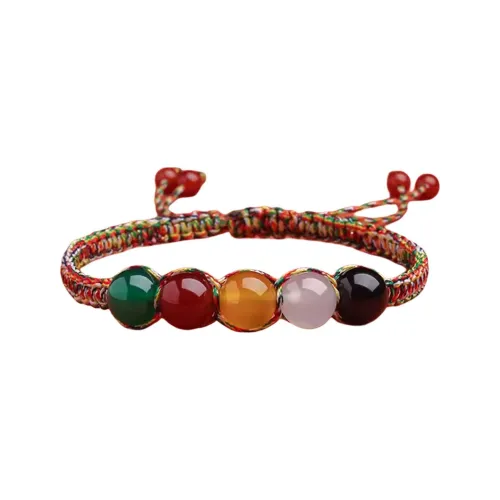 Oukang Рука Ткань Вязаные Шнурки Браслет Шнурки Унисекс