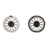 Серебряный + Черный Серебряный