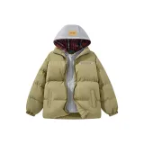 Оливково-зеленый [Красный капюшон, стиль для многослойности эстетики]