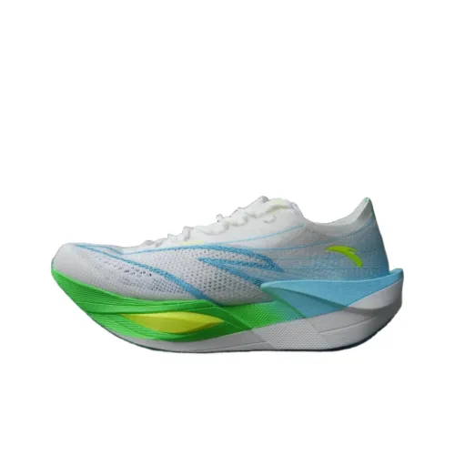 Anta C202 6,0 PRO Low Топ Азотная технология Марафон Беговые кроссовки Мужской Белый Синий