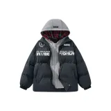 Темно-серый [Красный капюшон, стиль для многослойности эстетики]