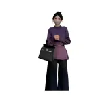 Фиолетовый с ремнем