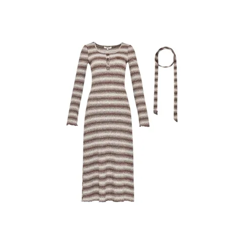 DITB Длинное платье с длинными рукавами женское