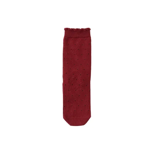 MIANWUQI Смешанные цветовые женские носки MID до икры