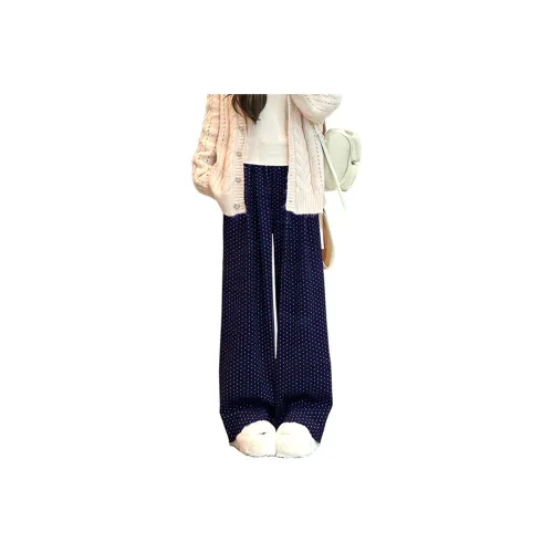 MIIOW Polka Dot Wide Leg Pants Women's