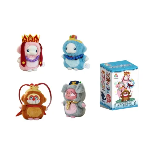 FANSEN FIVE Спортивные Игры Талисман Радость и Гармоничное Путешествие на Запад Коллекция Украшение Слепые Коробки