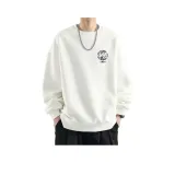 Белый круглый вырез