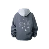 Туманно-голубой + Светло-пшеничный серый