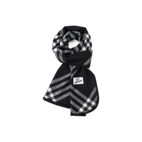 The Simpsons Искусственный кашемир Вязаные шарфы Унисекс