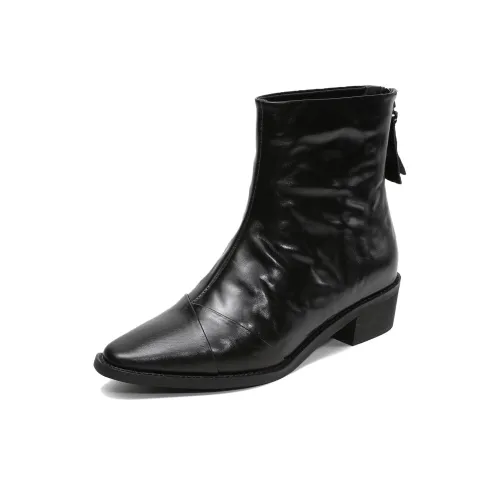 ZUOSAISI Челси ботильоны 4,3 см женские