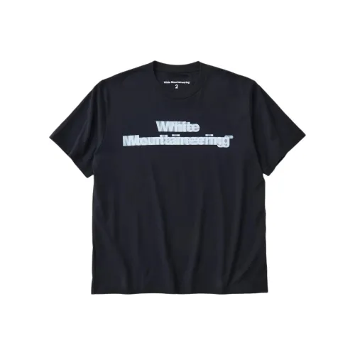 White Mountaineering T-Shirt Мужской Черный