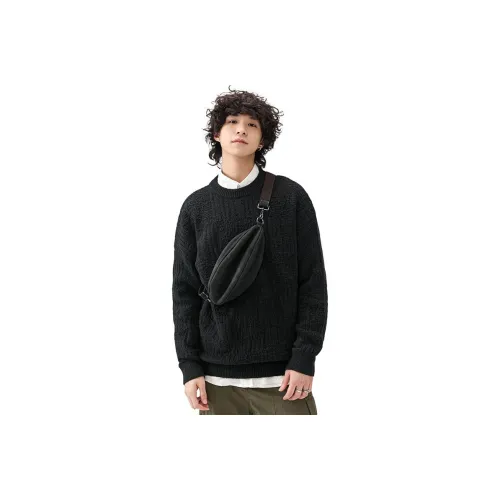 MAYUANWAI Трикотажная ткань Свитер Унисекс