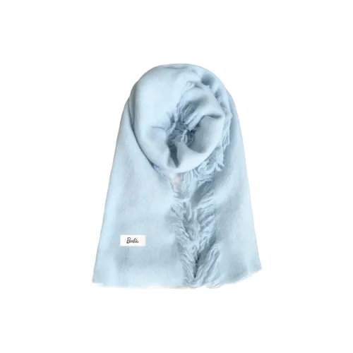 Барби Смесовая шерсть Вязаные шарфы Унисекс