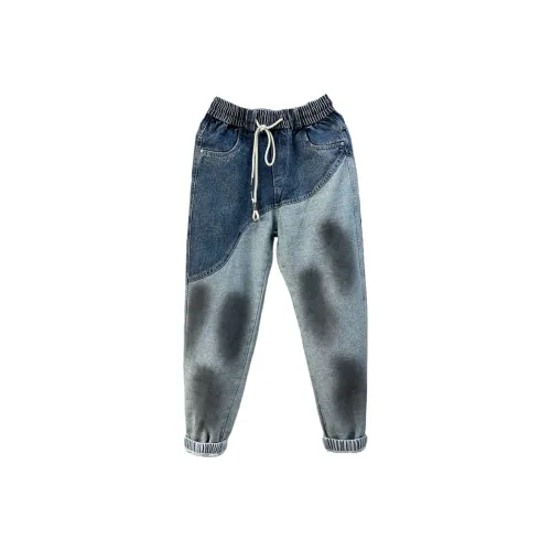 Zomuros Blue Unisex Jeans Зомурус Синий Унисекс Джинсы