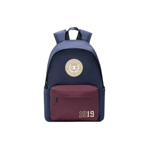 Champion Ткань Рюкзак Унисекс Темно-синий Зеленый Желтый Коричневый Темно-коричневый