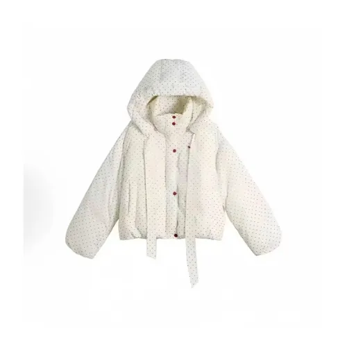 TSKIU Белый Женские пуховики