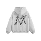 Бело-серый вереск [утолщенный с флисовой подкладкой]