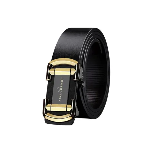 AIKEDAISHU Высококачественные кожаные ремни Мужской 3,4CM