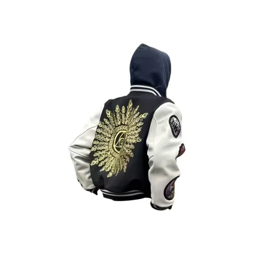 DOUBLEFISH Бейсбольная куртка Пальто Унисекс