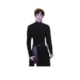 Черный с флисовой подкладкой