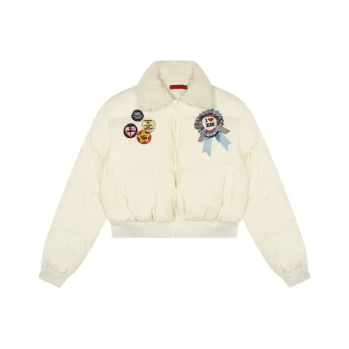 MDEHT Custard Женские пуховики