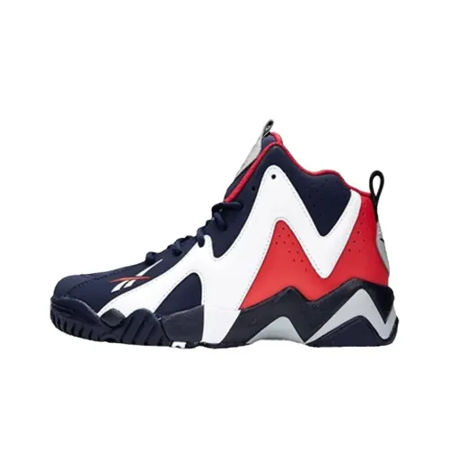 REEBOK Kamikaze II MID Топ Детские Баскетбольные кроссовки Синий Унисекс