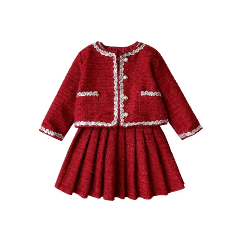 Детский комплект Yalu с юбкой двухкомпонентный набор красный