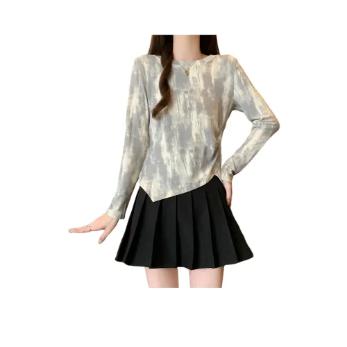 PA Абрикосовый топ Женские рубашки