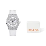 Белый, золотой, белый ремешок