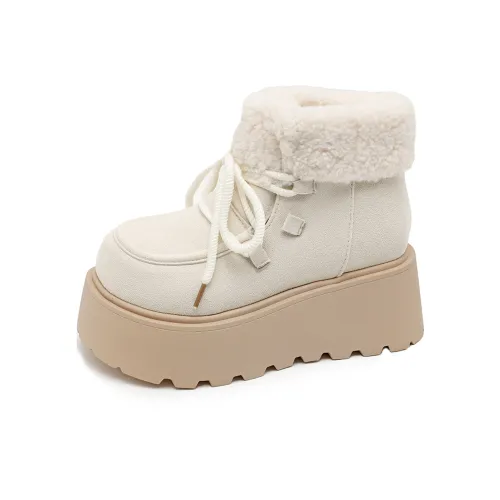 YIYIQIN Термический Увеличивающий Высоту Противоскользящие Снежные Ботинки Женские