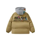 Хаки серый капюшон