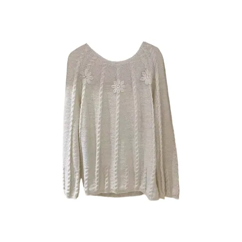 XIAOQIAOJIA Абрикос Женская Трикотажная