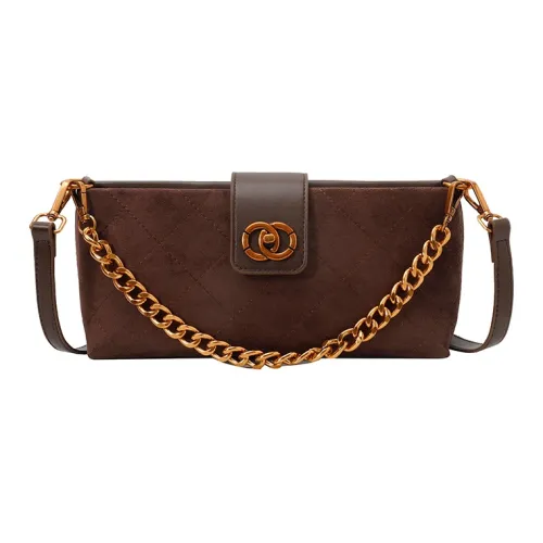 SHIJIA Замшевая сумка через плечо женская многоцветная