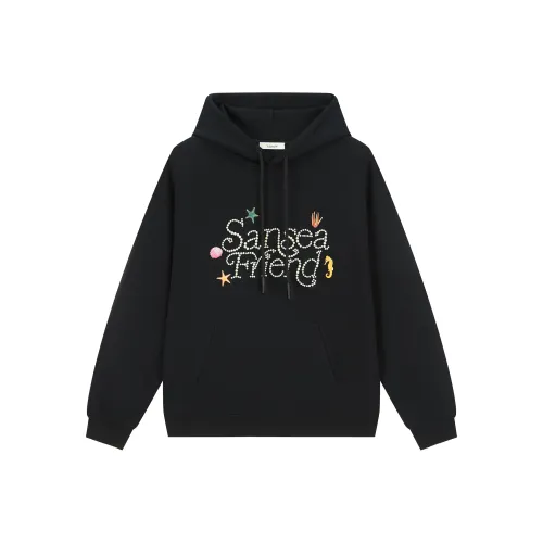 SANSE Черный Унисекс Свитшоты