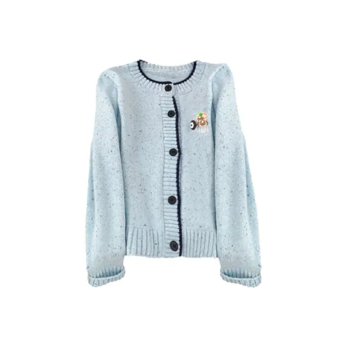 QIAOMONVHAI Синий Женский Трикотаж