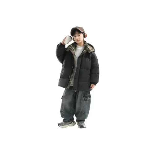 M JBABY Черный KIDS Пуховики