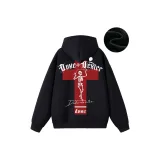 Черный (с флисовой подкладкой и утепленный)