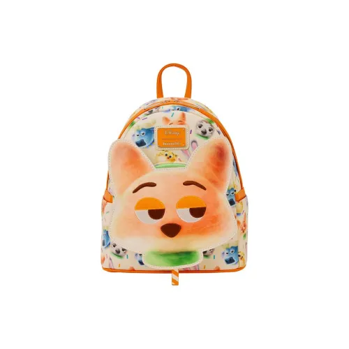 LOUNGEFLY Disney Disney Коллаборация ПУ (полиуретан) Рюкзак Регулярный Унисекс Экрю