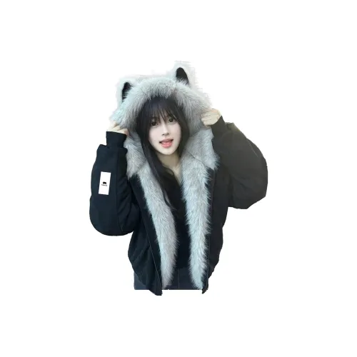 FOMOCE Черный Унисекс Пуховики