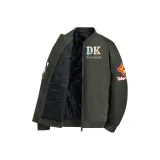 Армейский зеленый (утолщенный хлопковый пуховик)