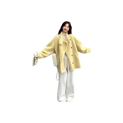 LAOYECHE Бархат Feel Пальто Женское