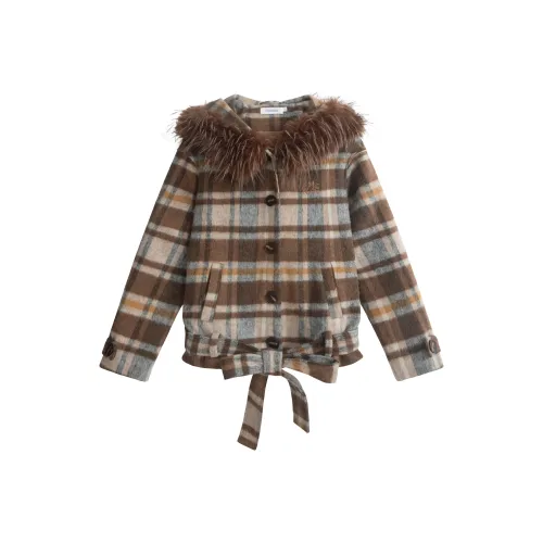 UNIFREE Коричневый Женский Куртки