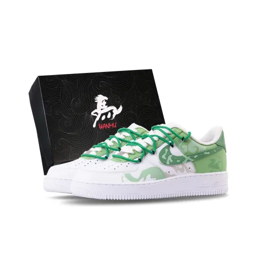 Nike Air Force 1 Нефритовый Лошадь Chasing The Wind Устойчивые к истиранию Баланс Низкий Топ Скейтбординг Кроссовки
