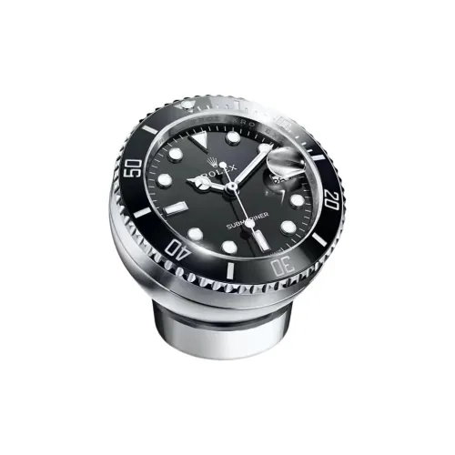 ROLEX Submarine Collection Кварцевый механизм нержавеющая сталь настольные часы унисекс серебряный