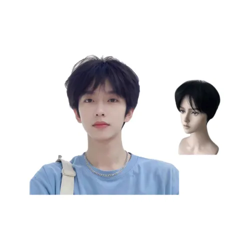 Northward Incline Differential Stray Волосы Мужская Перука Натуральная Handsome Мужская Летняя Легкая Корейская Стиль